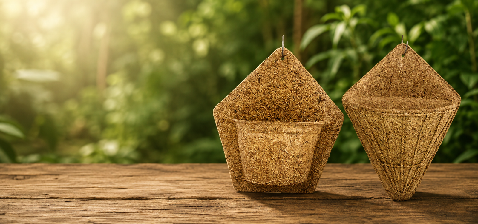 Coir Half Pots